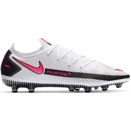 Chaussure de football Nike Phantom Gt Elite Ag Pro CK8438 160 blanche blanche Chaussure de football Nike Phantom Gt Elite Ag Pro CK8438 160 blanche blanche