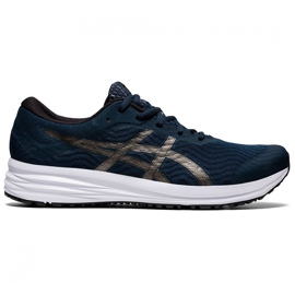 Chaussures de course Asics Patriot 12 pour hommes bleu marine 1011A823 402