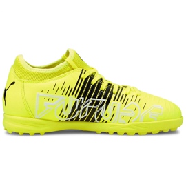 Chaussures de foot Puma Future Z 4.1 Tt Jr 106403 01 multicolore jaune