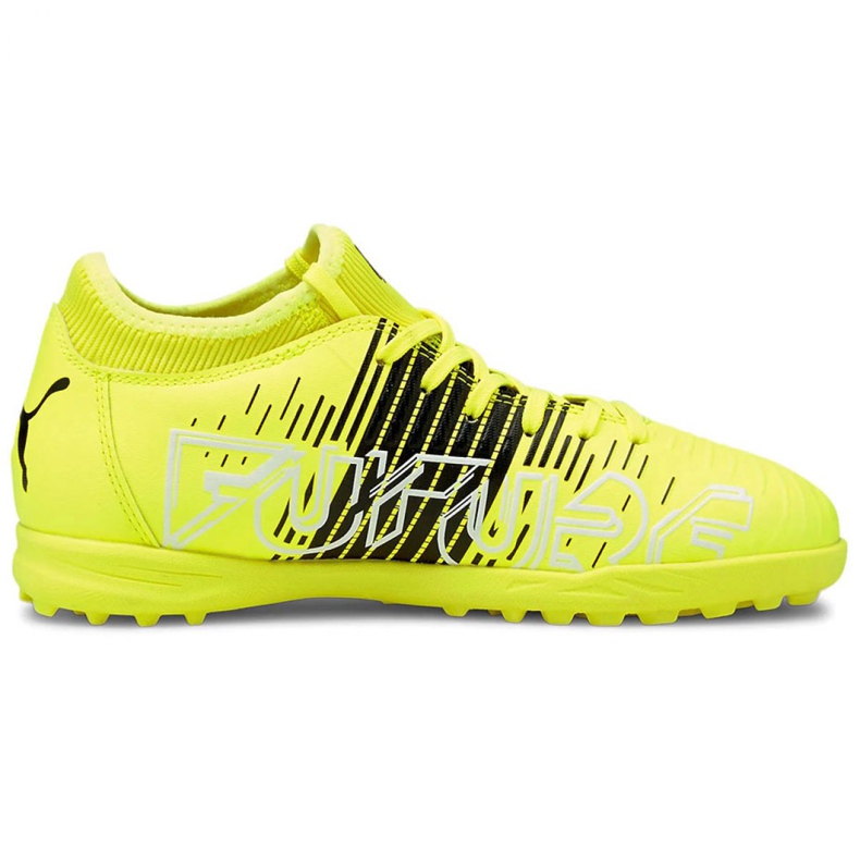 Chaussures de foot Puma Future Z 4.1 Tt Jr 106403 01 multicolore jaune