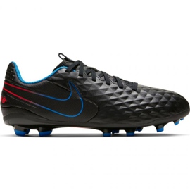 Chaussures de football Nike Tiempo Legend 8 Academy FG / MG Jr AT5732-090 le noir le noir