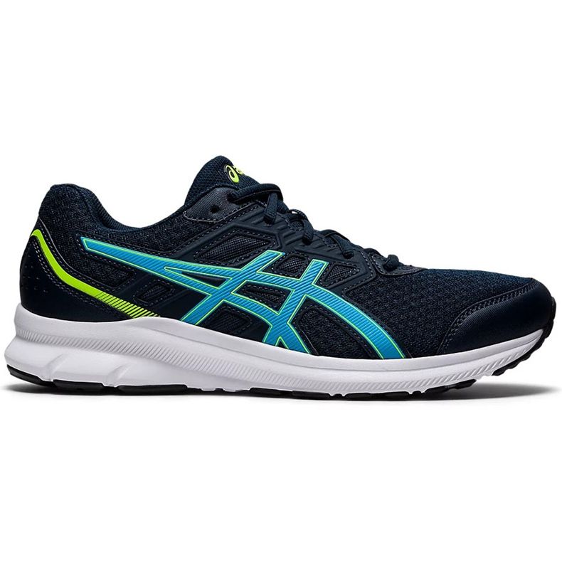 Asics Jolt 3 bleu marine 1011B034 400 chaussures pour hommes vert