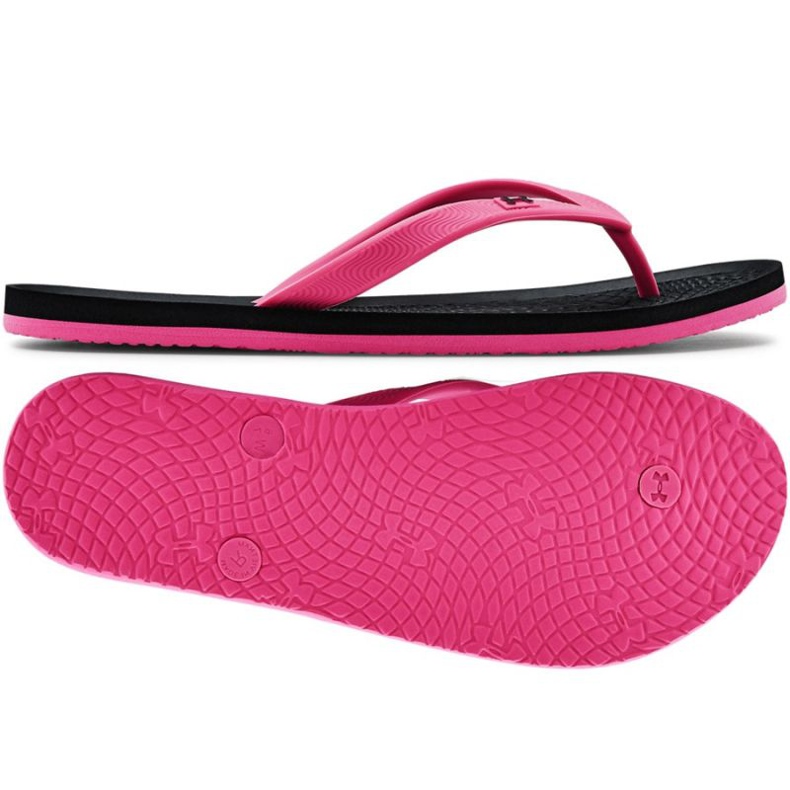 Under Armour Atlantic Dune TW 3022716 001 tongs le noir rose