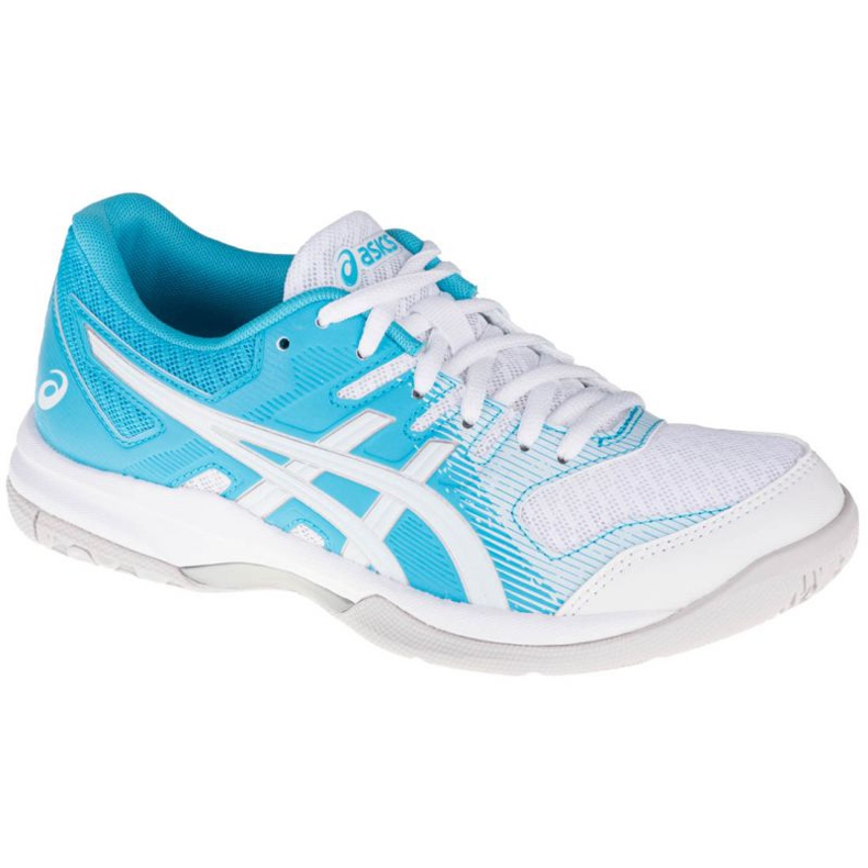Asics Gel-Rocket 9 W 1072A034-104 blanche bleu