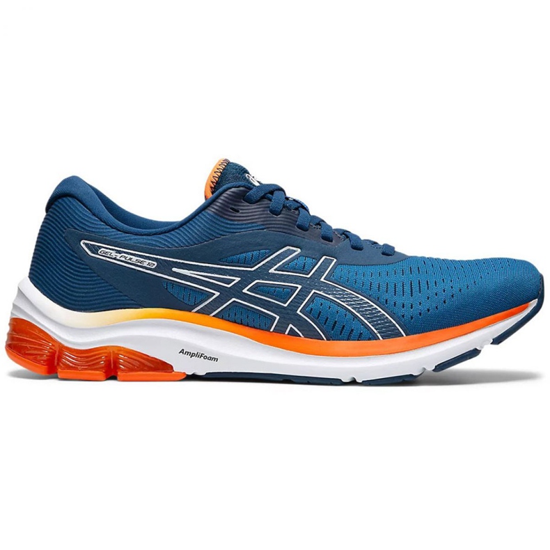 Asics Gel-Pulse 12 M 1011A844-402 blanche bleu