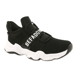 Chaussures enfant Befado 516X066 blanc noir