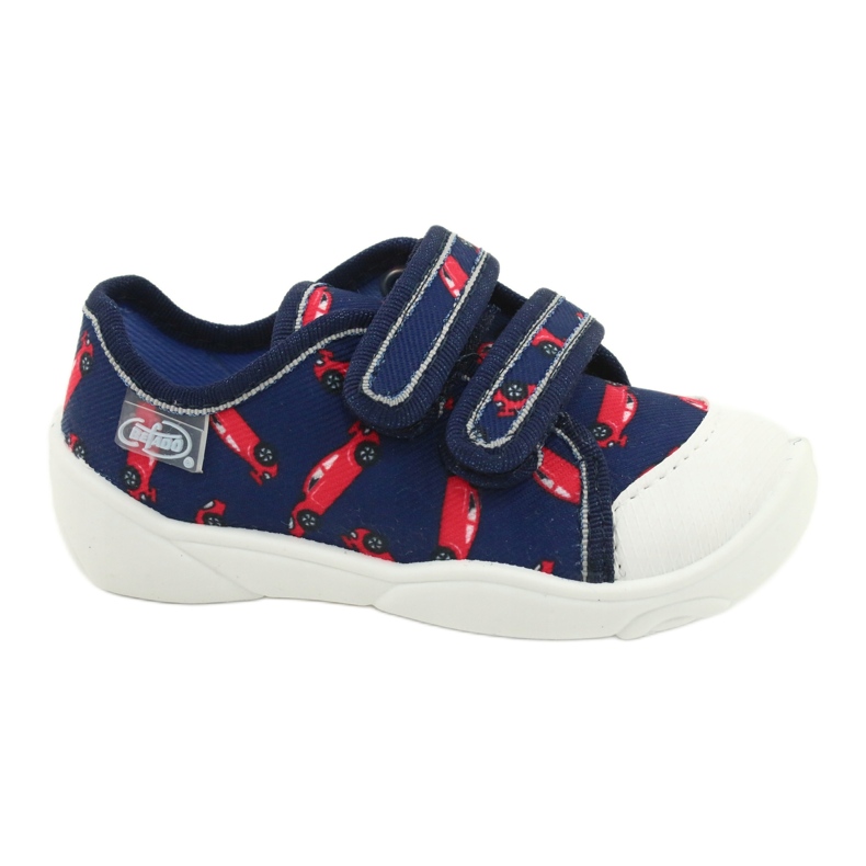 Chaussures enfant Befado 907P133 rouge bleu marin