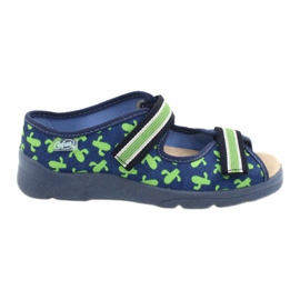 Chaussures enfant Befado 869X147 bleu vert