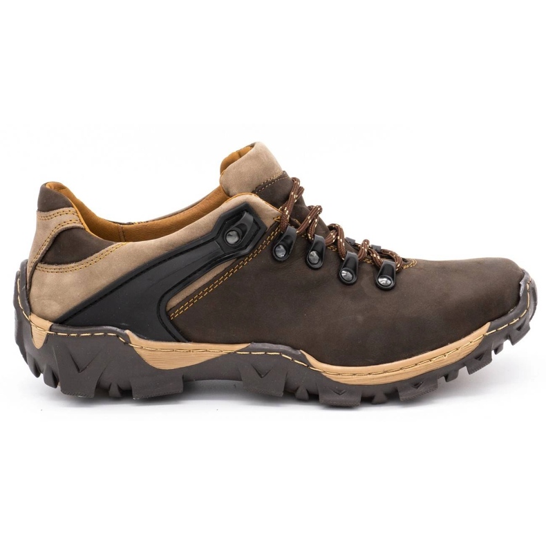 KENT Chaussures trekking homme 116 marron foncé brun