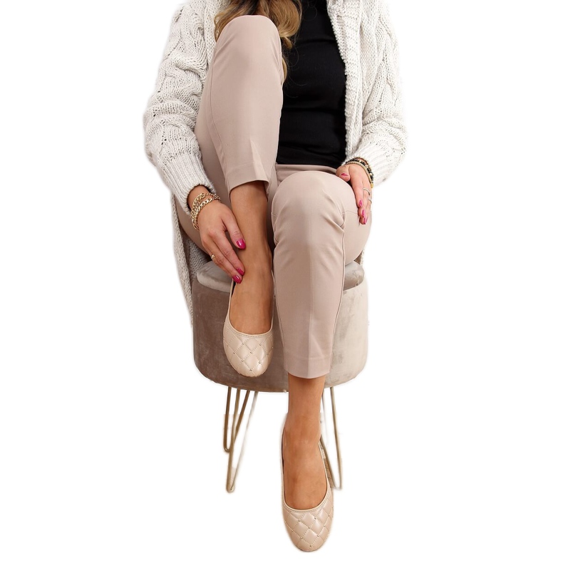 CD81P Ballerines beige kaki CD81P Ballerines beige kaki