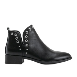 Bottines slip-on femme Brielle noires