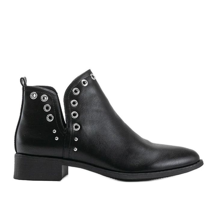 Bottines slip-on femme Brielle noires