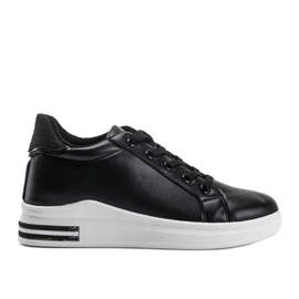 Baskets noires de Katherine le noir
