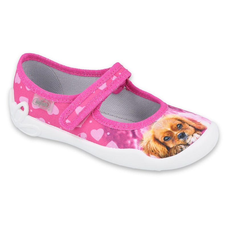 Chaussures enfant Befado 114X438 rose multicolore
