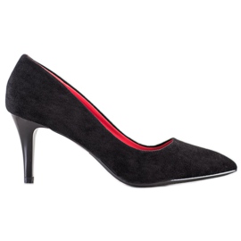 Goodin Talons hauts noirs décontractés le noir