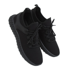 Chaussettes de sport noires JH-09 Noir