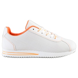 SHELOVET Baskets Ajourées Super blanche