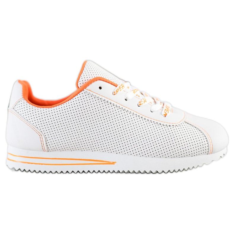 SHELOVET Baskets Ajourées Super blanche