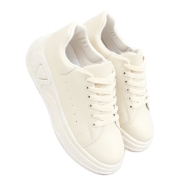 Chaussures à semelles hautes LA158 Beige