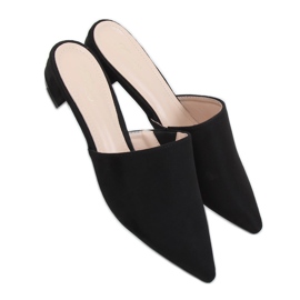 Chaussons Amande Noir MM-799 Noir