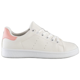 SHELOVET Chaussures de sport basses blanc