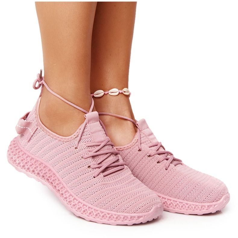 PS1 Chaussures de sport pour femmes Slip-on Rose Do It