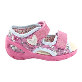 Befado chaussures pour enfants pu 065P147 rose multicolore Befado chaussures pour enfants pu 065P147 rose multicolore