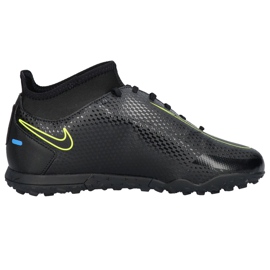 Chaussure de football Nike Phantom Gt Club Df Tf Junior CW6729 090 noir noir