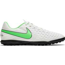 Chaussures de foot Nike Tiempo Legend 8 Club Tf AT6109 030 blanc blanc