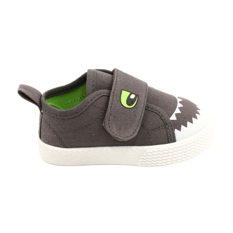 News Velcro Children's Sneakers Crocodile 21DZ26-3923 Gray gris gris