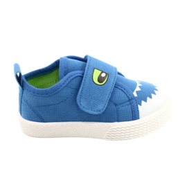 News Velcro Children's Sneakers Crocodile 21DZ26-3923 Bleu