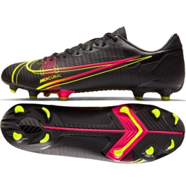 Chaussures de football Nike Mercurial Vapor 14 Academy FG / MG M CU5691 090 multicolore noir