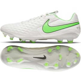 Chaussures de football Nike Tiempo Legend 8 Pro Fg M AT6133 030 blanc blanc
