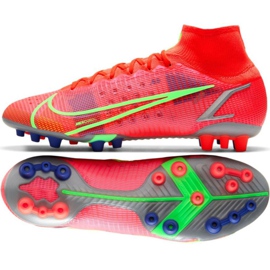 Nike Mercurial Superfly 8 Elite Ag M CV0956 600 chaussures de football rouge rouge