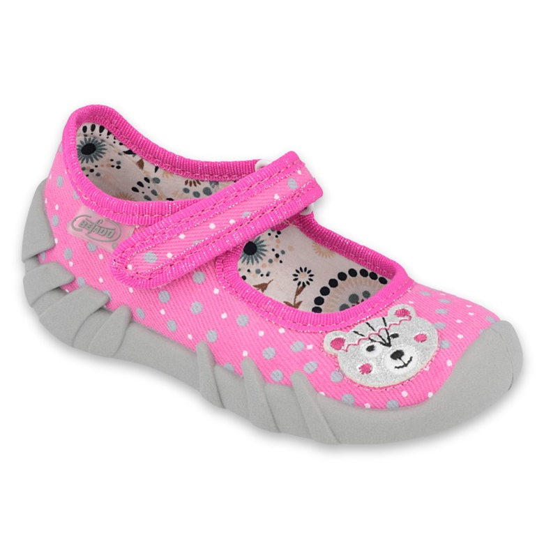 Chaussures enfant Befado 109P209 rose gris Chaussures enfant Befado 109P209 rose gris