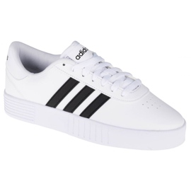 Adidas Court Bold W FY7795 chaussures blanc bleu marine