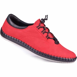 Kampol Chaussures décontractées pour hommes 337/39 rouge
