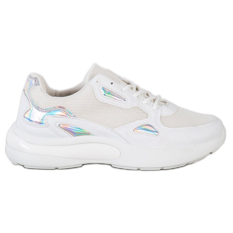 Creamberry'S Baskets avec inserts Holo blanche multicolore
