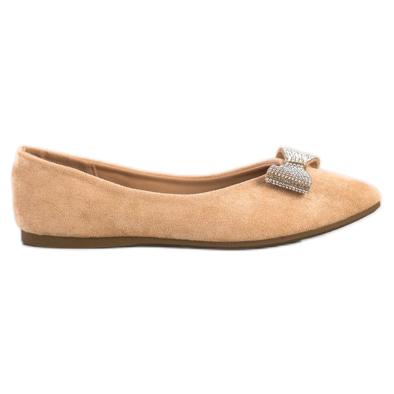 Ballerines Avec Noeud Décoratif VINCEZA beige
