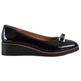 Ballerines laquées VINCEZA noir