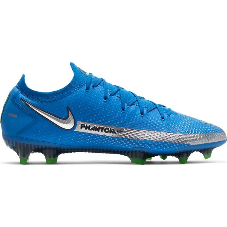 Nike Phantom Gt Elite Fg bleu CK8439 400 chaussures de football Nike Phantom Gt Elite Fg bleu CK8439 400 chaussures de football