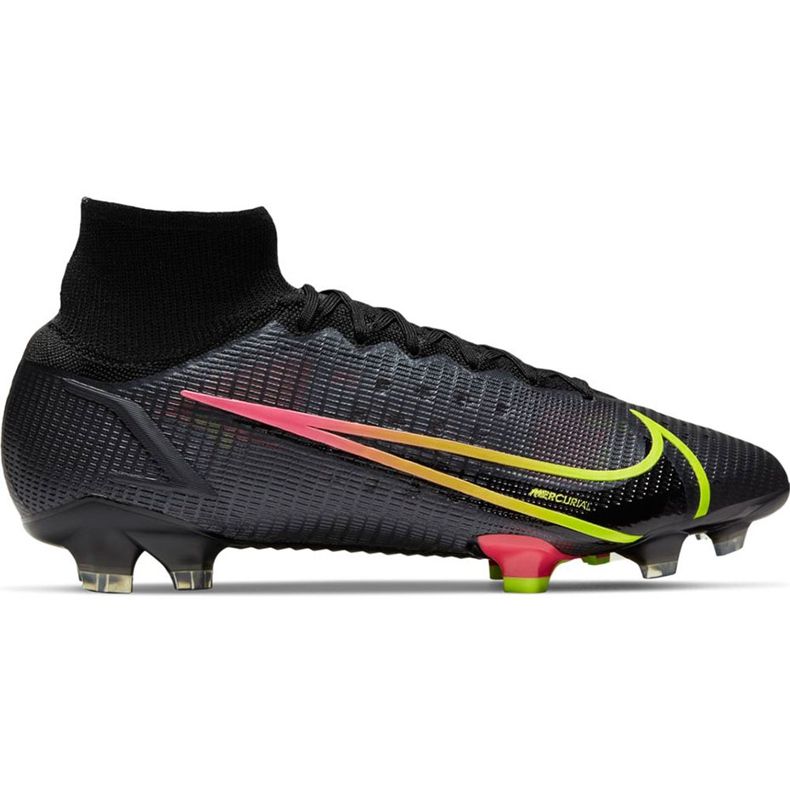 Nike Mercurial Superfly 8 Elite Fg CV0958 090 chaussures de football le noir le noir