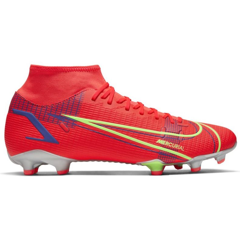 Chaussure de football Nike Mercurial Superfly 8 Academy FG / MG CV0843 600 rouge rouge