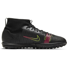 Chaussure de football Nike Mercurial Superfly 8 Academy Tf Junior CV0789 090 noir noir