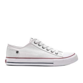 Baskets Elise blanches classiques Big Star