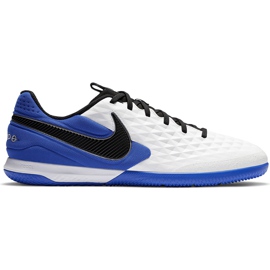 Nike Tiempo React Legend 8 Pro Ic AT6134 104 chaussures de football bleu blanc