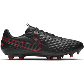 Nike Tiempo Legend 8 Pro Fg AT6133 060 chaussures de football noir noir
