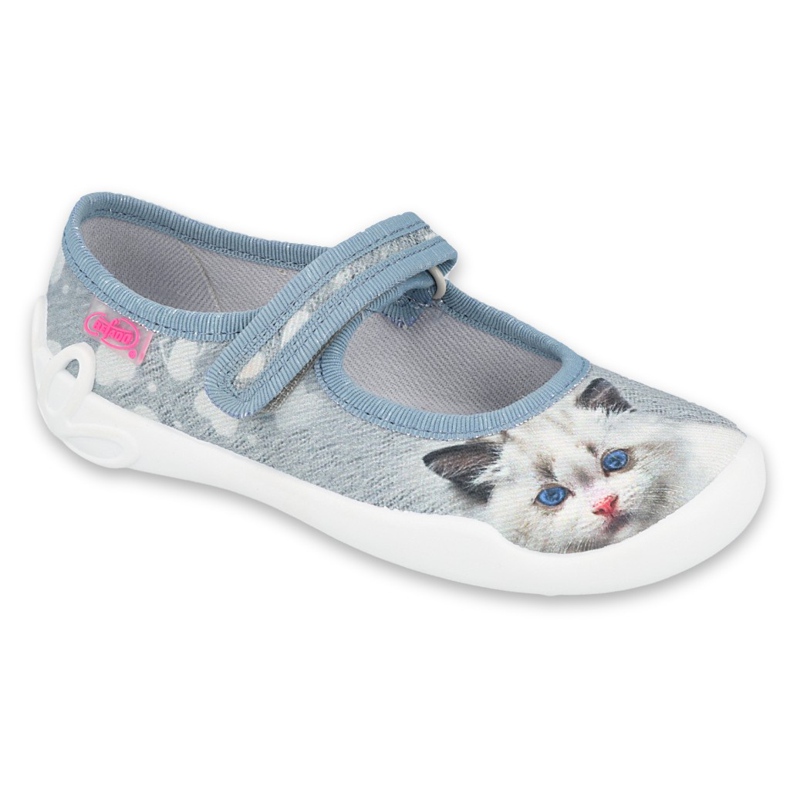 Chaussures pour enfants Befado 114Y439 bleu gris multicolore