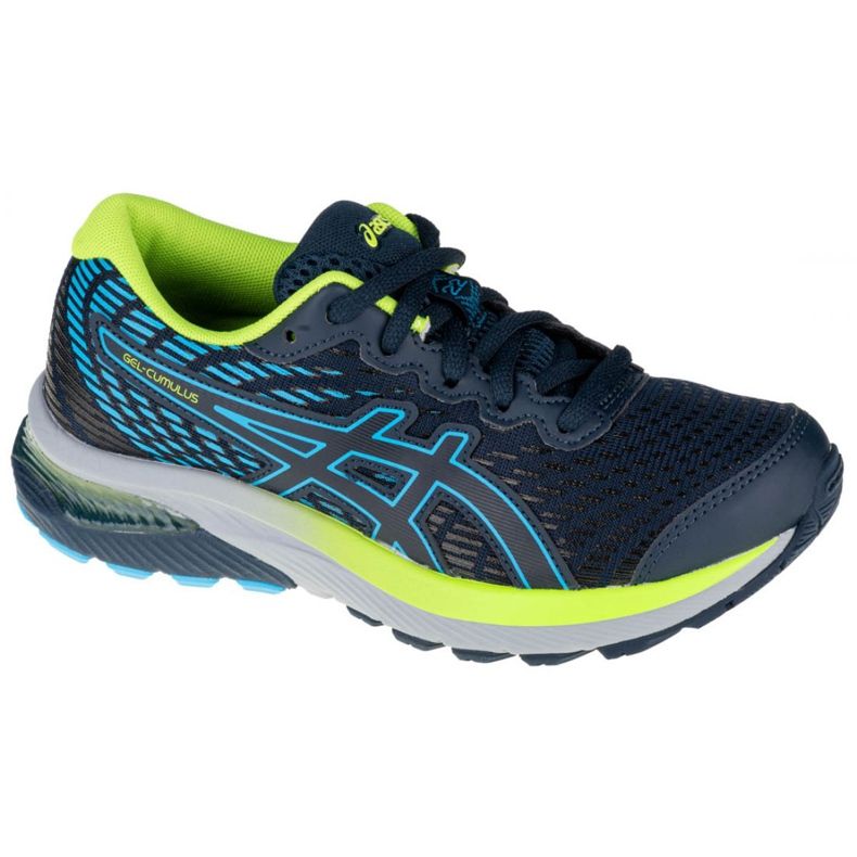 Asics Gel-Cumulus 22 Gs Jr 1014A148-403 bleu marin Asics Gel-Cumulus 22 Gs Jr 1014A148-403 bleu marin