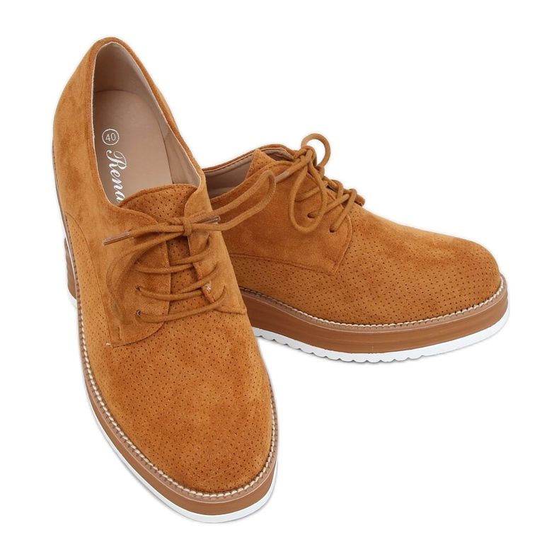 Mocassins Lacets Femme Camel 8988-45 Camel brun Mocassins Lacets Femme Camel 8988-45 Camel brun